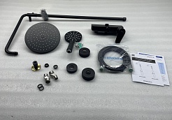 Aquatek Душевая система Бетта AQ2140MB матовая черная – фотография-5